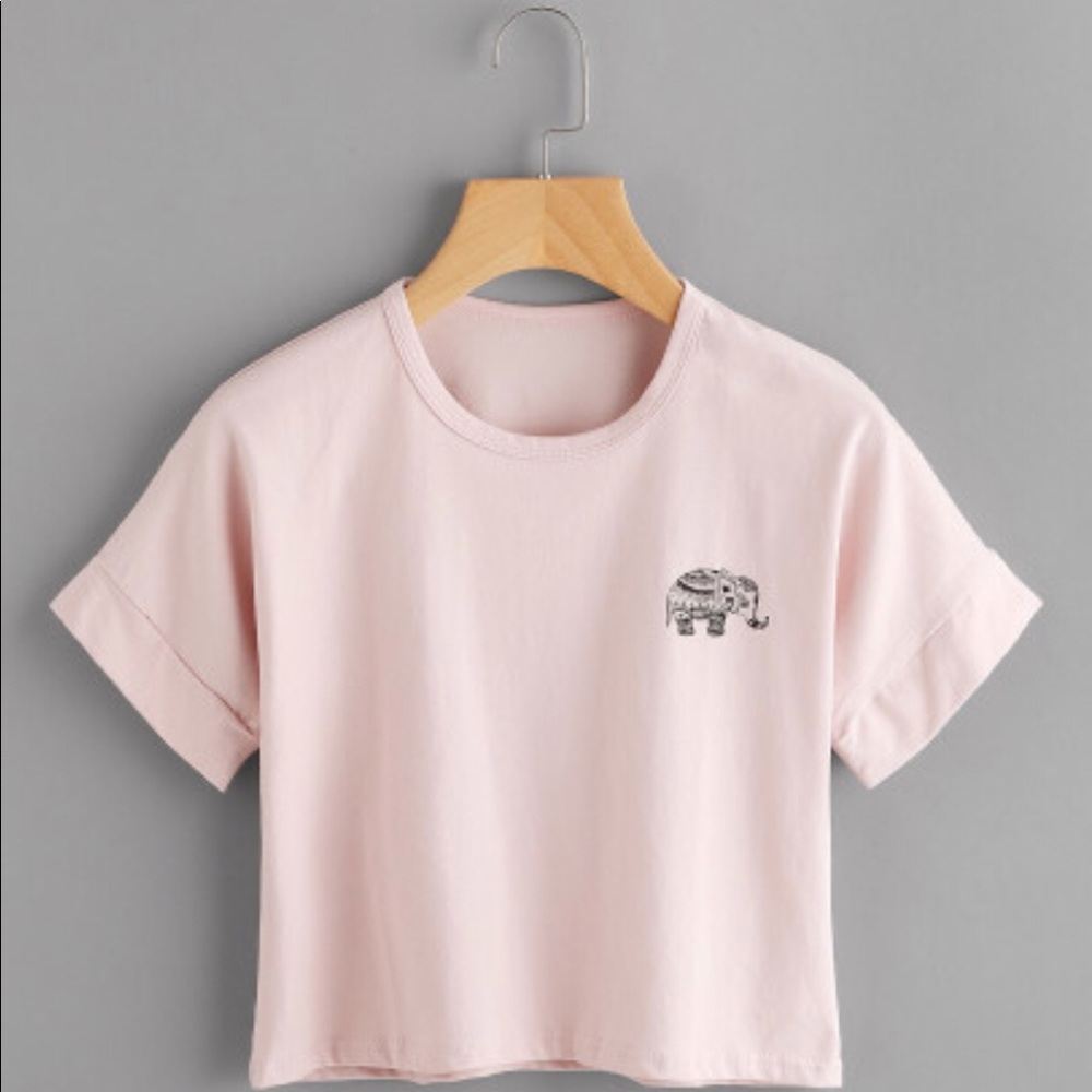 ELEPHANT PRINT TEE